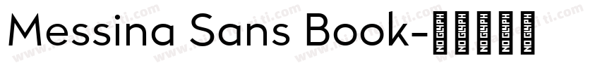 Messina Sans Book字体转换